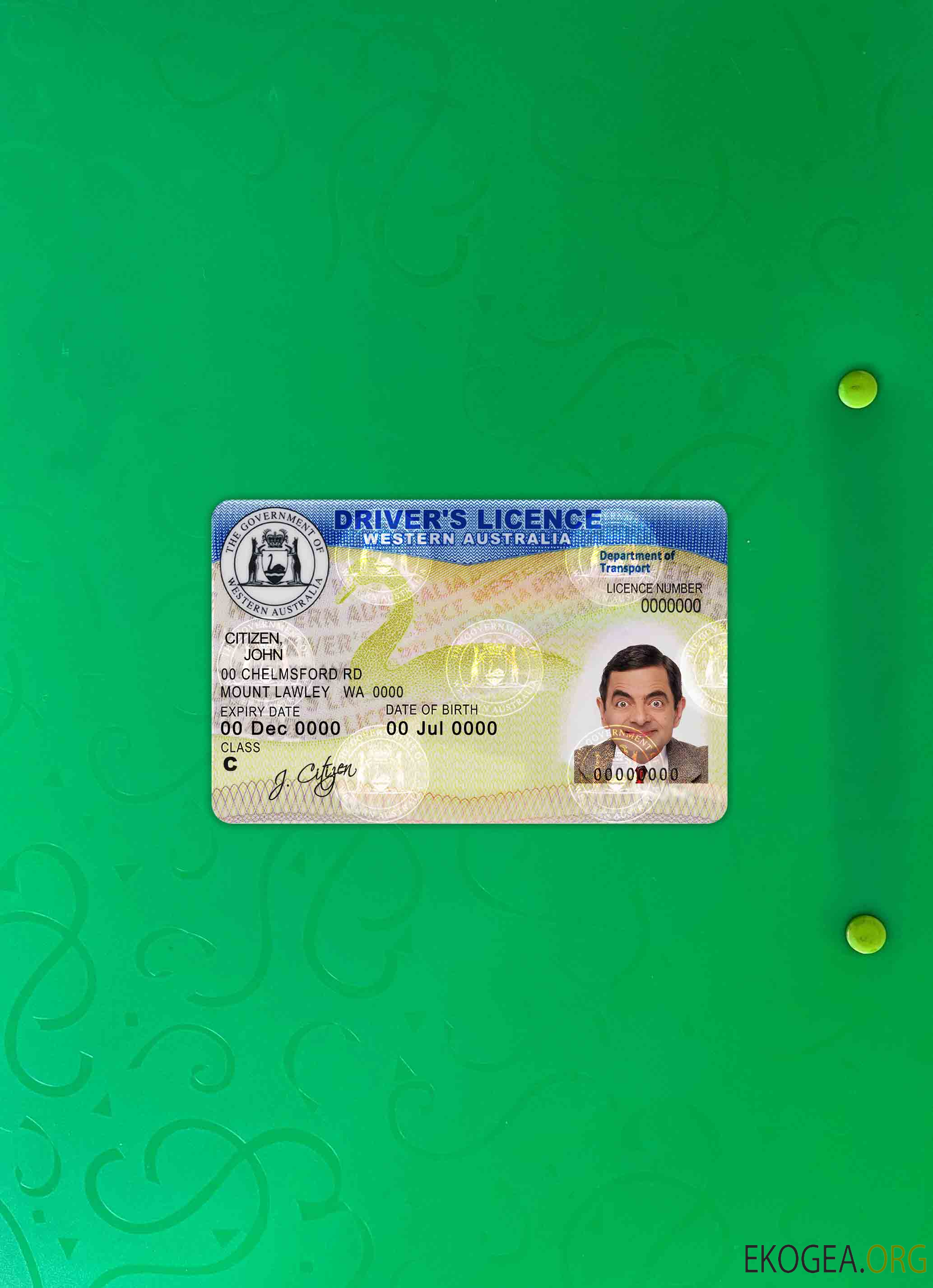 Australie occidentale DL photolook AVANT